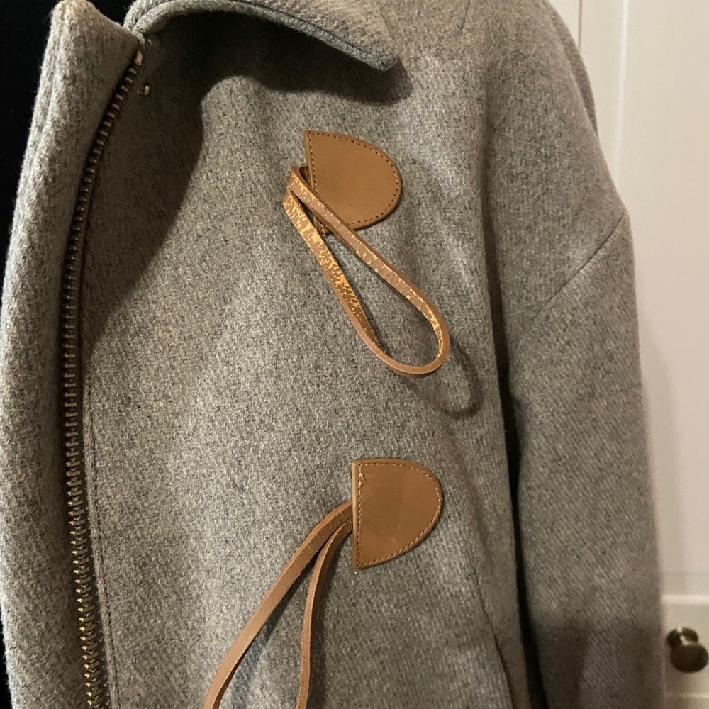 Gray Toggle Coat. - image 8